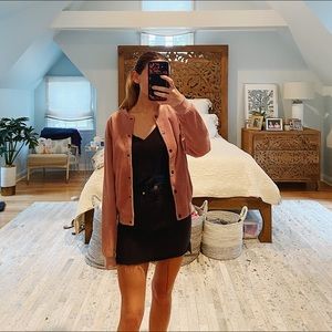 Brandy Melville | Pink Corduroy Jacket